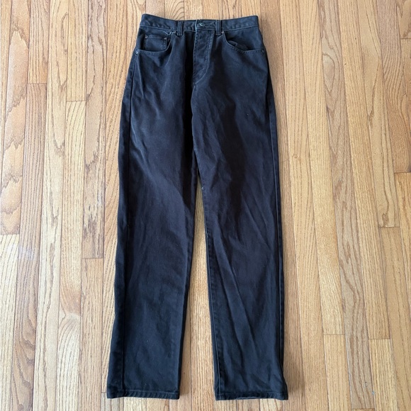 NWOT Vintage Paris Sport Club Denim Women’s Classic Brown Riding Pants - Picture 2 of 13